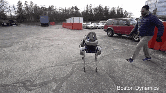 Oh look. Boston Dynamics — of future robot apocalypse fame — have 