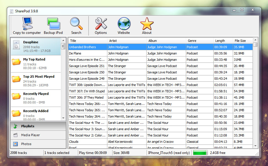 lifehacker sharepod