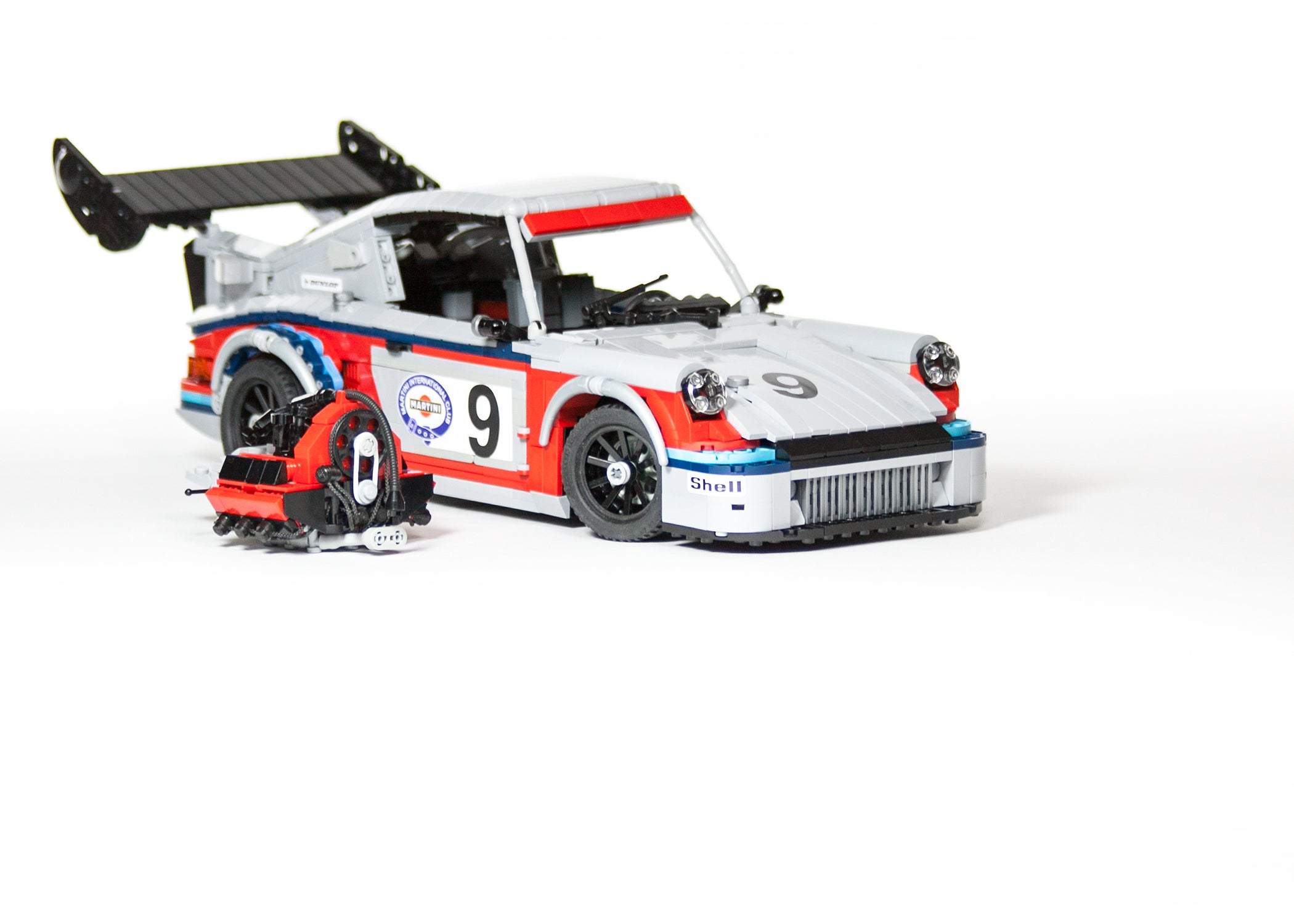 Lego Porsche Martini Racing Team