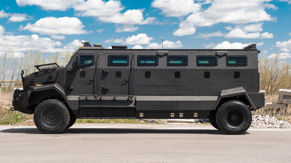 Meet The Huron: Darth Vader's Terrifying SWAT Team Schoolbus