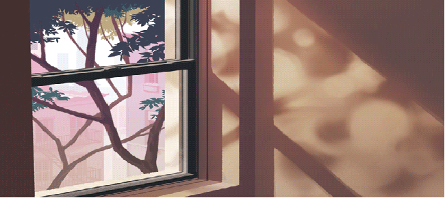 These wonderful artsy GIFs capture the quiet beauty of doing nothing