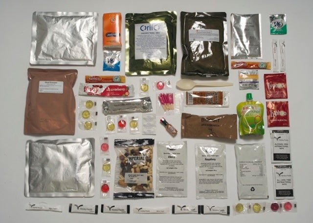 What military food ration packs look like around the world