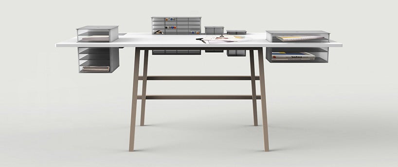 A Co-Working Table With Hidden Depths