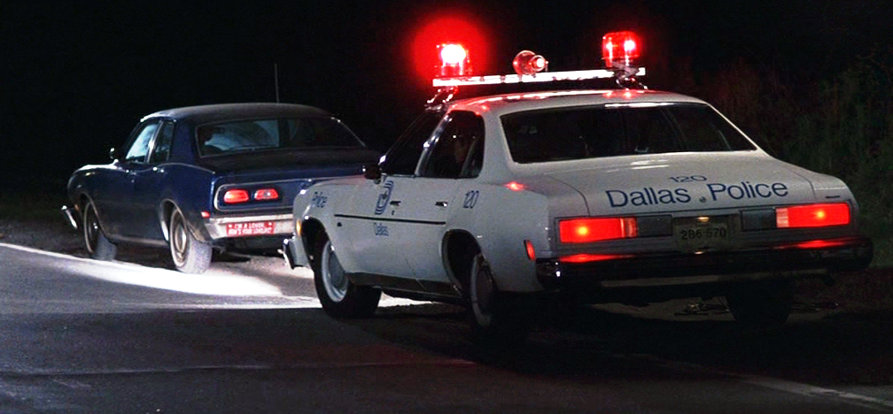 A scene from Errol Morris' 'The Thin Blue Line,' which the Academy passed on in 1988 because it features re-enactments.