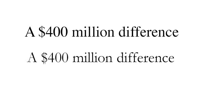 The Government Would Save $400 Million If It Just Switched Typefaces