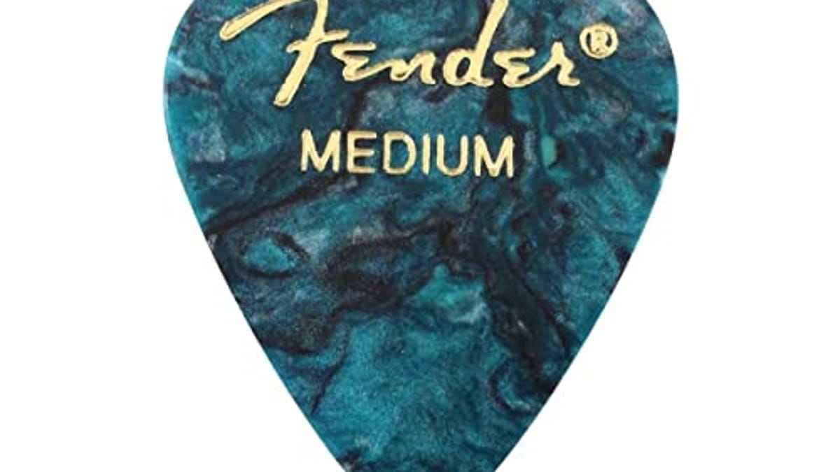 Fender Premium Celluloid Guitar Picks Now Off