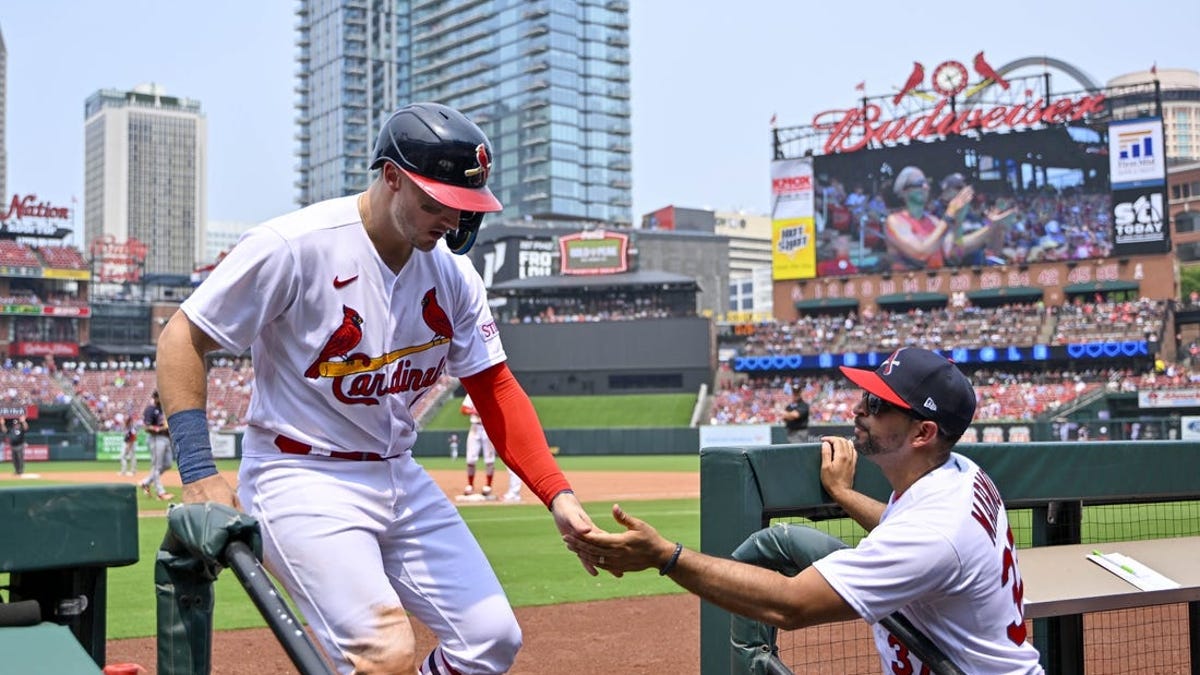 Nolan Gorman Paul Goldschmidt Homer As Cards Beat Nationals