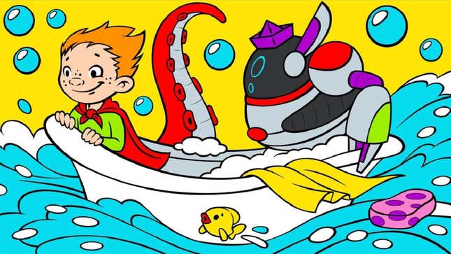 Comic Coloring Book Complete Edition Screenshots And Videos Kotaku