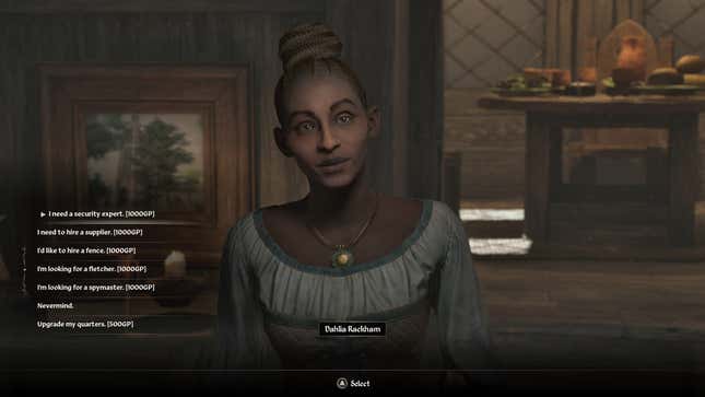 Dahlia Rackham of the Sea Tub Clarabella, a merchant who will help you upgrade the Thieves Den in Oblivion Remastered.