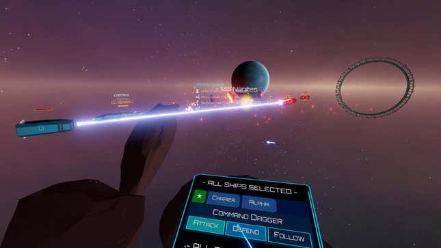 Orbital Strike Vr Screenshots And Videos Kotaku