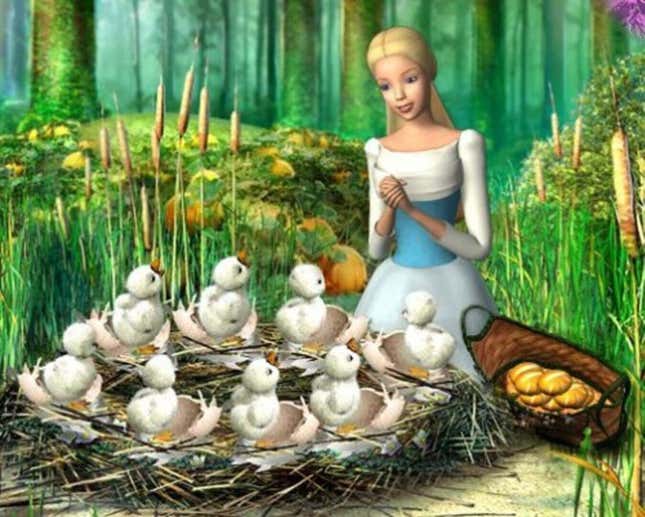 Barbie Of Swan Lake The Enchanted Forest Screenshots And Videos Kotaku