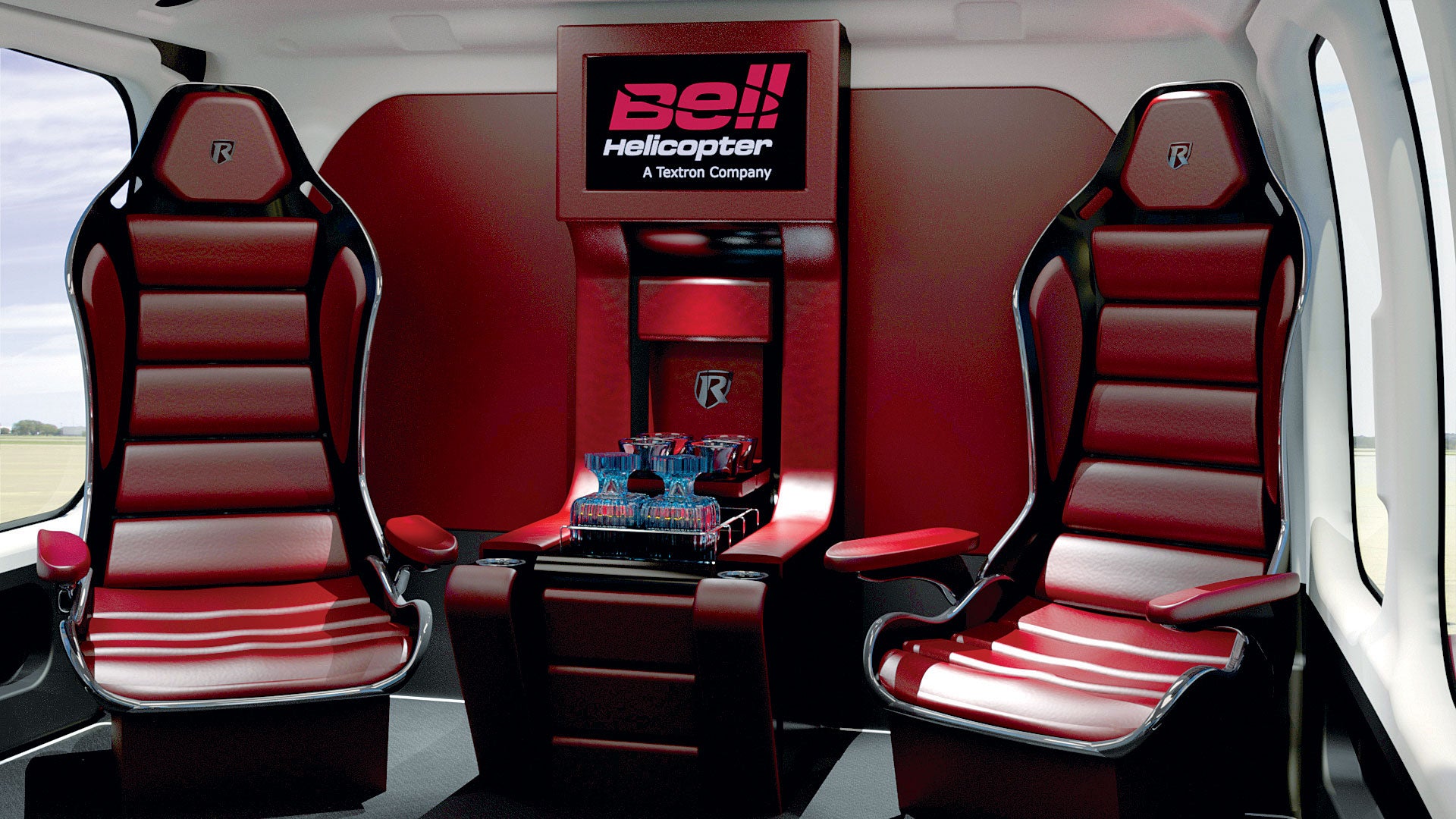 The Bell 525 Helicopter Cabin Looks Like A Throne Room From Star Wars