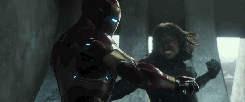 Bucky Punches Iron Man And Then Tries To Pull The Arc Reactor Out With His Metal Arm Bucky Punches Iron Man And Then Tries To Pull The Arc Reactor Out With His Metal Arm
