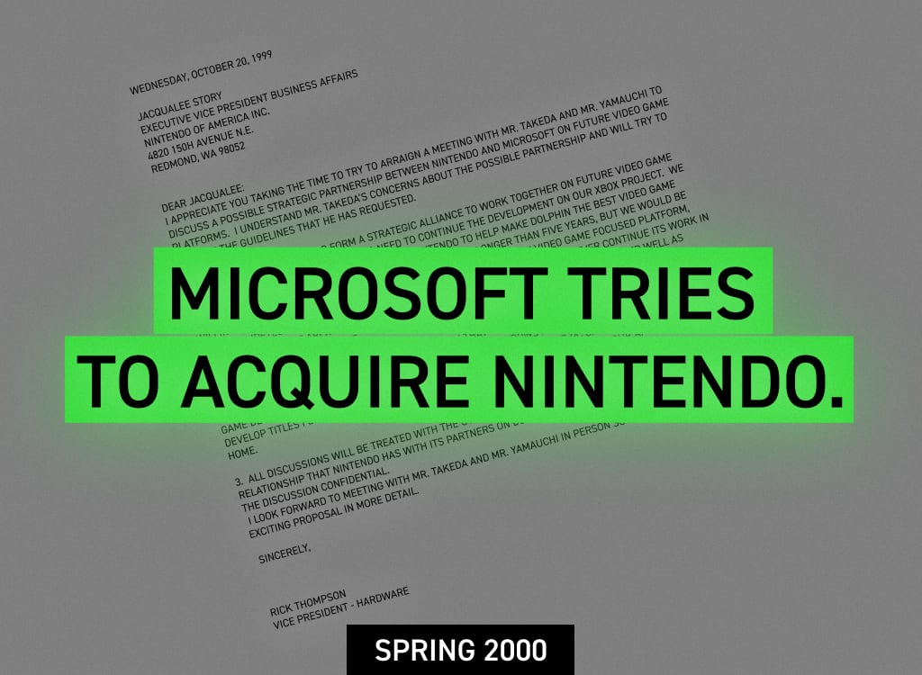 Microsoft Publishes Letter From Failed Attempt To Buy Nintendo Resetera
