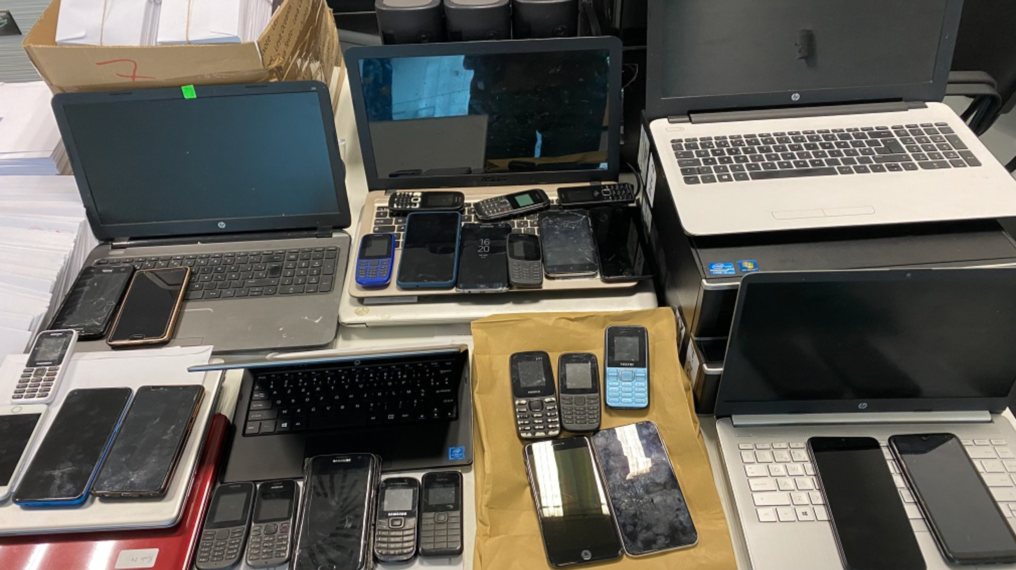 Seized devices