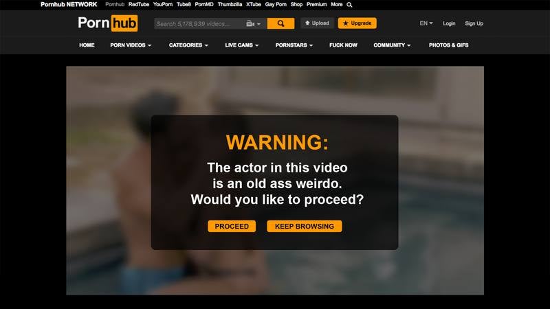 Feminism FTW: Pornhub Just Released A Feature For Women That Warns You Beforehand If The Guy In ...