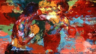 Artist Leroy Neiman The Ring Announcer From The Rocky Movies Has