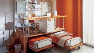Put Your Desk Over Your Bed And Other Space Saving Workspace