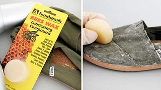 Waterproof Canvas Shoes With Beeswax