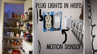 Create A Safe Motion Sensing Led Lighting System For Your Closet
