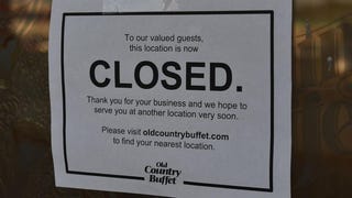 Old Country Buffet is probably dead forever