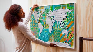 Largest Lego Set Ever Is A Map Of Earth With Over 11 000 Tiny Dots Largest Lego Set Ever Is A Map Of Earth With Over 11 000 Tiny Dots