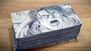 Hand-drawn Anime Attack on Titan Flipbook Took 400 Hours To Finish