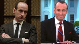 Stephen Miller S Hairline Make Surprise Appearance Of Face The Nation