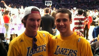 An Exclusive Interview With The Lakers Bros From That Gif