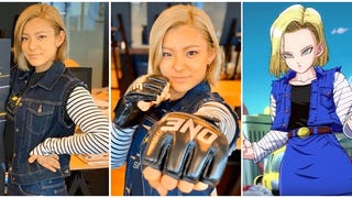 Mma Fighter Does An Excellent Cosplay Of Dragon Ball S Android 18