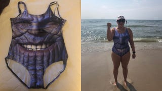 thanos one piece swimsuit amazon