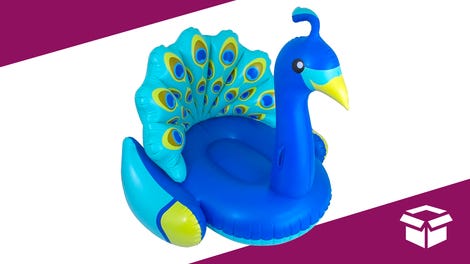 Swimline Giant Peacock Pool Lounger