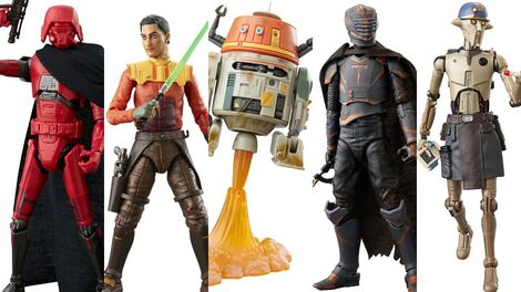 Los nuevos juguetes <i>Ahsoka</i> de Hasbro incluyen algunos droides muy buenos