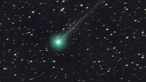 El cometa recién descubierto pronto podrá ser visible sin telescopios