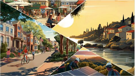 Las élites de Silicon Valley muestran representaciones de la nueva y exclusiva ciudad que quieren construir en el área de la bahía