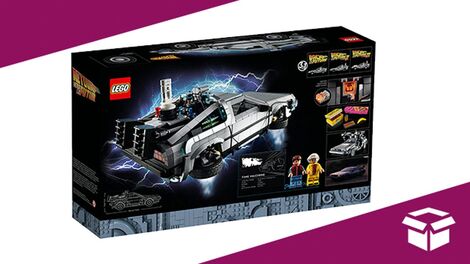 Save $30 On the LEGO Icons Back to the Future Time Machine