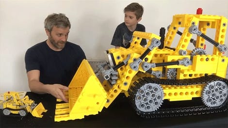 Super Sized Lego Go Kart Is Big Enough For Even Grown Up Kids To Drive