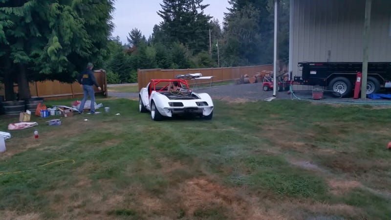 This Lifted Corvette Became A Bmw Powered Race Car For Way Cheaper