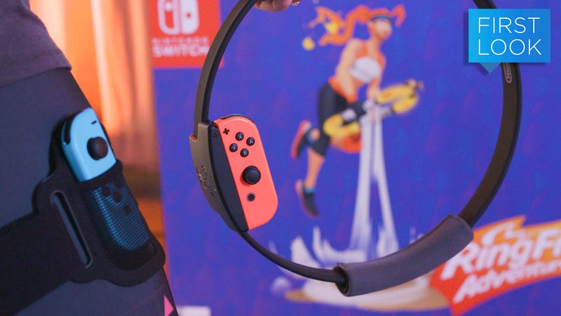 Nintendo S Ring Fit Adventure Had Me Huffin And Puffin