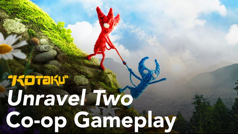 unravel two gameplay