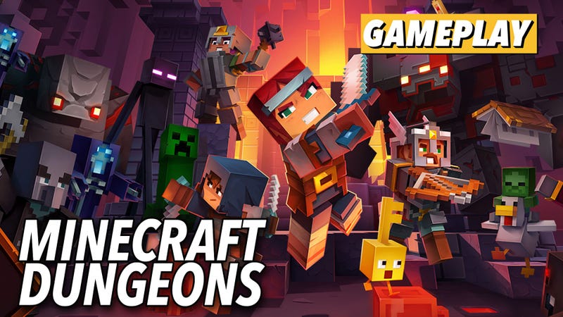 Minecraft Dungeons Is A Fun But Stripped Down Dungeon Brawler