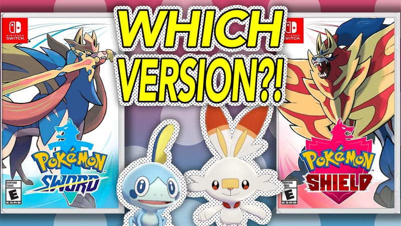 Pokémon Sword And Shield Version Exclusives