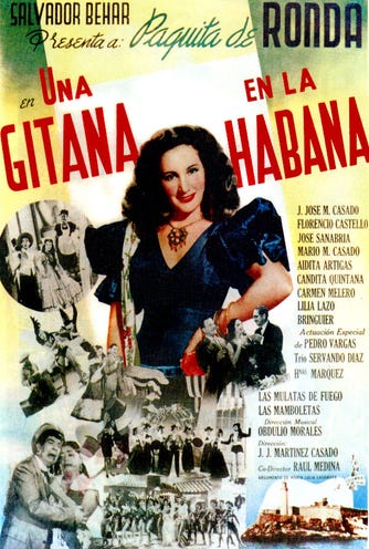 Una gitana en La Habana (1950) - The . Club