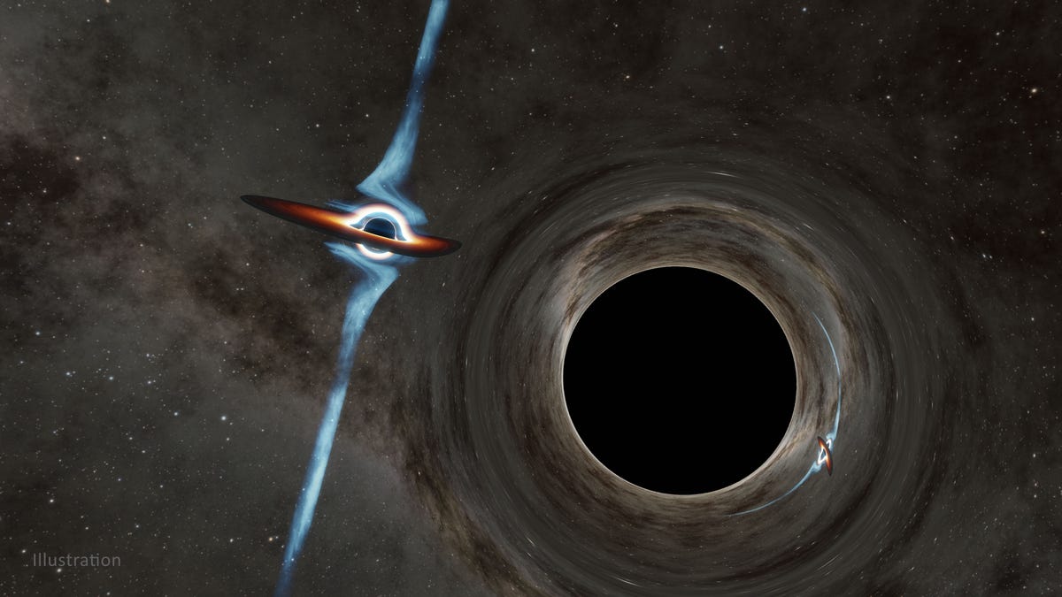 Simulasi mengatakan bahwa lubang hitam masif mengotori alam semesta awal