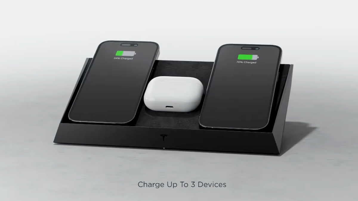 Tesla Introduces Its Own $300 Version of Apple’s Canceled AirPower Charger