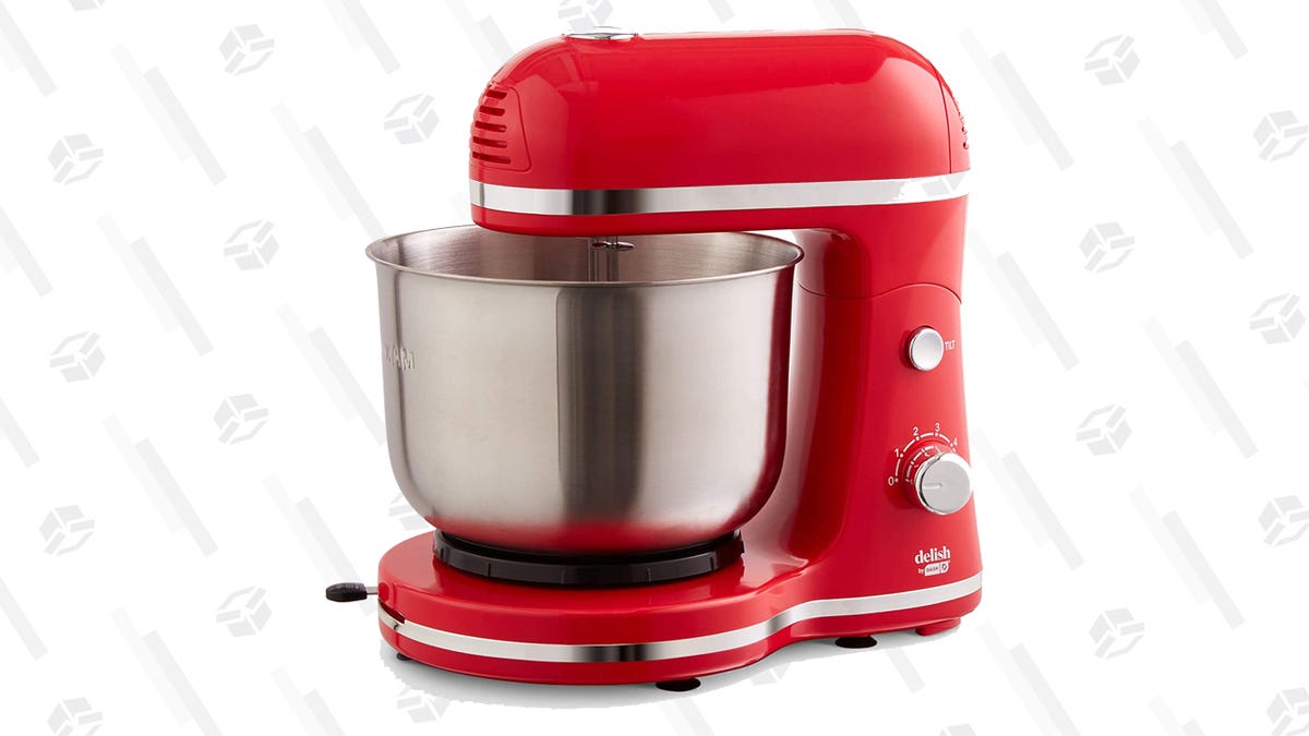 Save 50 On a Delish by Dash Compact Stand Mixer You Actually Will Have