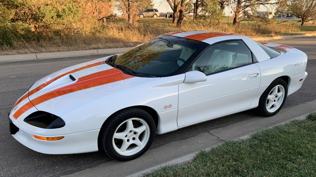 Be the King of the Road in this LT4-Powered 1997 Chevrolet Camaro SS 30th Anniversary Edition