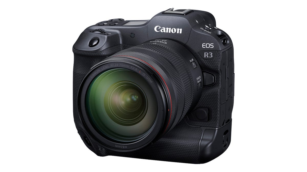 Canon announces a $ 6,000 EOS R3 full-screen mirrorless camera