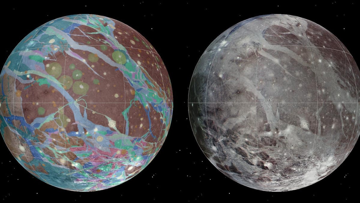 NASA lansează pentru prima dată un sunet similar cu sunetul lunii Ganymede pe Jupiter NASA lansează pentru prima dată un sunet similar cu sunetul lunii Ganymede pe Jupiter
