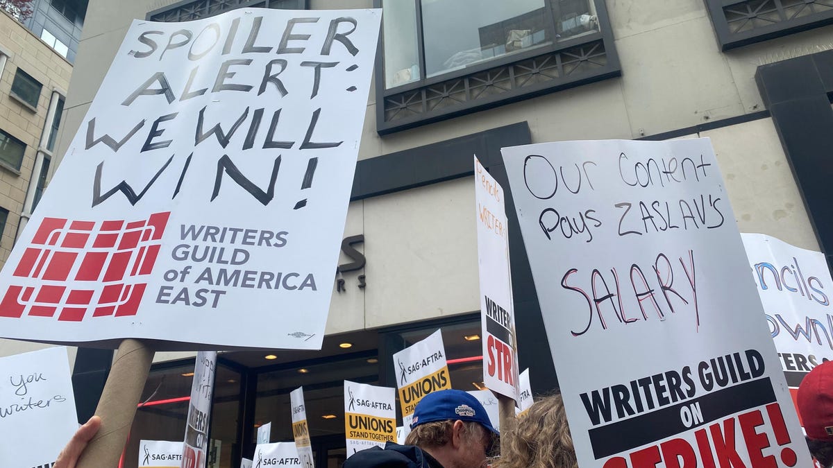 Hot Celebrities Support the Film & TV Writers' Strike and You Should Too!